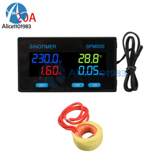 AC60-300V 20/100/200A Multifunktions AC Elektro Voltmeter Amperemeter KWH Meter - Bild 15 von 19