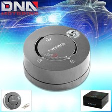 Nrg Srk-101gm Racing Steering Wheel Quick Release Lock Kitkey Gun Metal Body