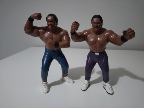 wcw galoob wrestling Doom Ron Simmons & Butch ...