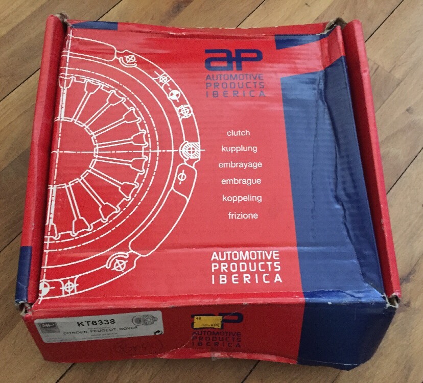 Kit d'embrayage AP KT6338 pour rénover la boîte manuelle de 106