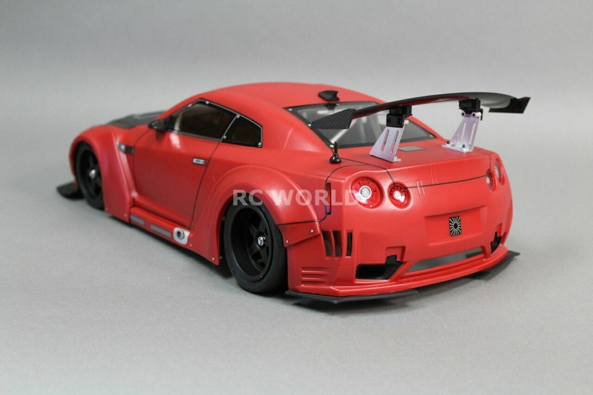 Rc 1/10 NISSAN GTR R35 LB Liberty Walk Body Shell R Bunny w Rc 1/10 NISSAN GTR R35 LB Liberty Walk Body Shell R Bunny w