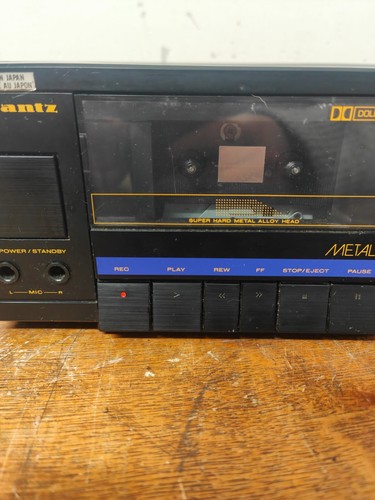MARANTZ SD151 Hi-Fi Separate Stereo Cassette Player Tape Deck Metal Heads Black - Picture 5 of 24