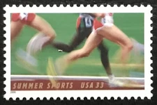 2000 Scott #3397 - 33¢ - SUMMER SPORTS - RUNNER - Single Mint NH