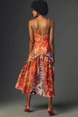New Farm Rio x Anthropologie Sleeveless Midi Dress Size L NWT | eBay