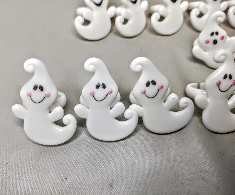 Juego de 12 anillos de plástico para adornar cupcakes pastel fantasma suministros para fiestas de Halloween Foto 2 de 4