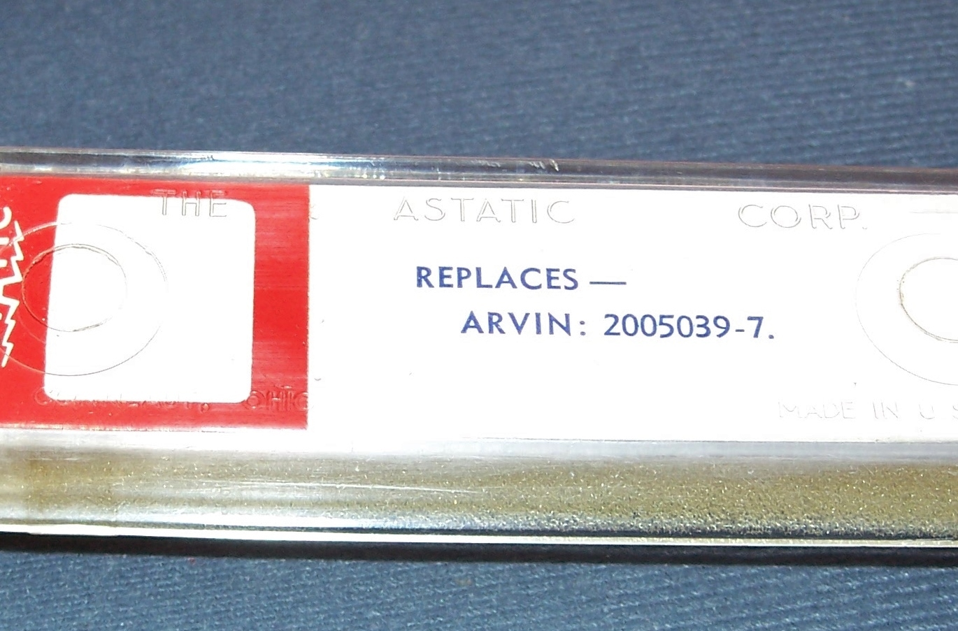 PHONOGRAPH CARTRIDGE NEEDLE STYLUS ASTATIC 205d replaces EV 5559 EV
