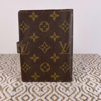Louis Vuitton Monogram Canvas PM Agenda cover Brown