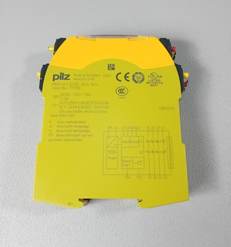 Pilz 751104 PNOZ s4 C 24VDC 3n/o 1n/c - Picture 3 of 3
