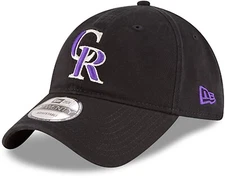 New Era Authentic Colorado Rockies Core Classic MLB 9Twenty Adjustable Hat - New