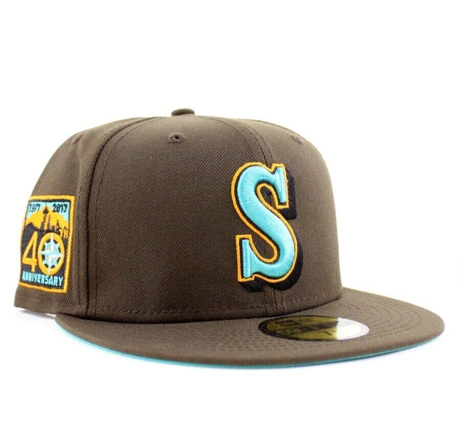 ECAP CITY NEW ERA FITTED EXCLUSIVE SEATTLE MARINERS CAP 7 3