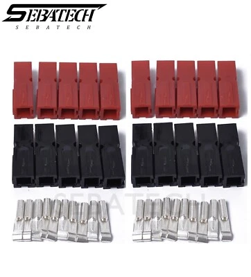 10 Pairs 30 Amp Plugs Compatible with Anderson Power pole Connectors