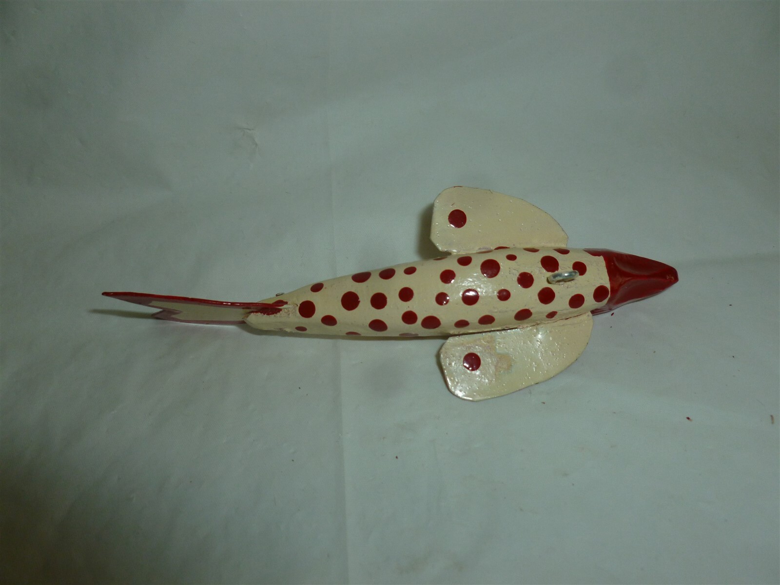  Vintage 4-3/4 Inch Wood Unsigned Ice Spearing Decoy  Lot J-267