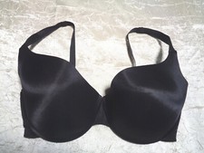Ambrielle Black Lightly Lined Balconette Bra Size 40DD