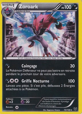 ポケモン オメガルビー　フランス語 Zoroark Holo - XY - 73/146 - Carte Pokemon Française | eBay