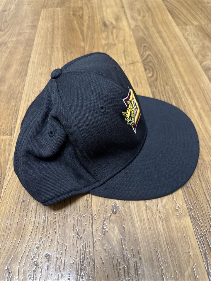 Sombrero ajustado vintage The Game Game Game Diablos talla mediana negro Foto 4 de 4