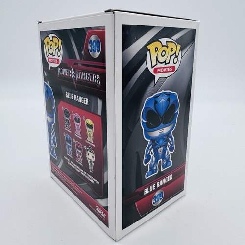 Funko POP! Movies! POWER RANGERS BLUE RANGER #399! NEW UNOPENED! - Picture 6 of 8