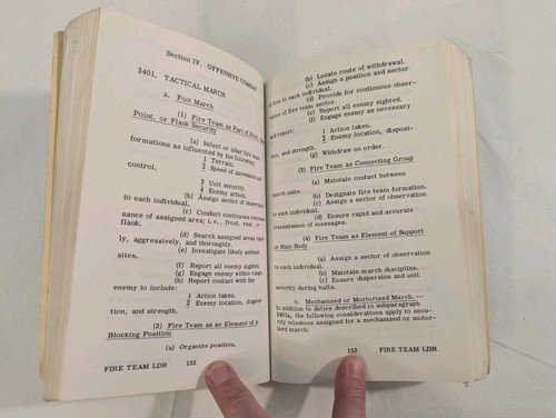 FMFM 1-2 Marine Troop Leaders Guide 1966 US Marine Corps Handbuch Vietnam Ära  - Bild 5 von 6