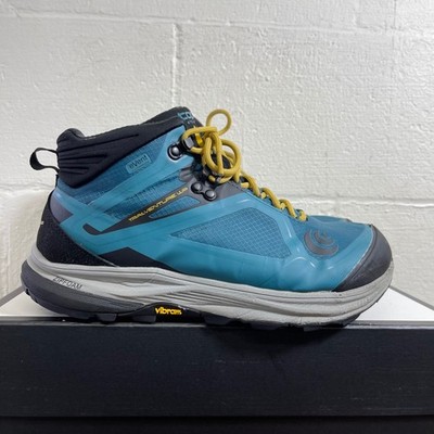 Topo Athletic Trailventure WP Teal Gold Trail Hiking Shoes Women's Size 10 US