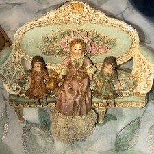 Kurt Adler Louis Nichole Victorian Mother & Children Handcrafted Figurine