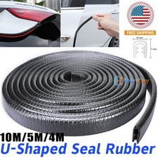33ft 16ft Car Door Trim Edge Strip Lock Guard Moulding Rubber Seal Protector