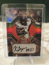 2024 Wild Card Auto Mania Xavier Legette 1/1 Auto 🔥 Statue Of Liberty 🗽 
