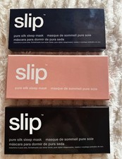 Slip Silk Sleep Mask Pure Silk Brand New Pink Navy Black