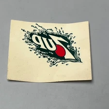 7-Up  Water Slide Off Decal c70s  2" x 6" VGC Scarce Retro Soda Advertising