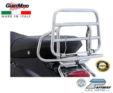 PORTAPACCHI POSTERIORE CROMATO VESPA ET2 ET4 50>150 PIAGGIO CUPPINI C40