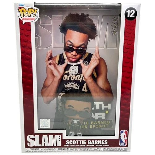 Funko Pop Slam Scottie Barnes #12 Vinyl Figure Magazine Covers NBA Basketball