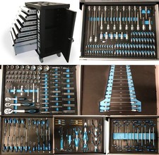 US PRO Tool Box Tools 7 Drawer Roller Cabinet Garage Workshop Storage Chest