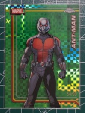 2026 Topps Chrome Marvel Comics #6 Ant-Man Green X-Fractor /99 N12 SSP