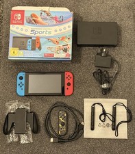 Nintendo Switch 32 GB Console - Red And Blue - With extra accessories boxed 