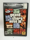 Grand Theft Auto III GTA 3 Sony PlayStation 2 PS2 Complete CIB Used