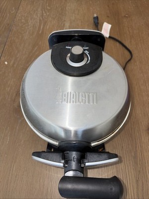 Bialetti Ceramic Coated Rotating Belgian Waffle Maker WORKS - Model TSK-2901BW