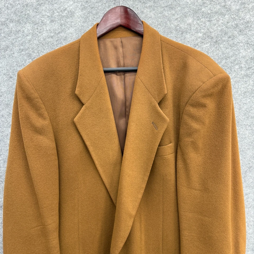 Gianfranco Ruffini Mens Blazer Jacket Single Breasted, Italy, 100% Cashmere 54R - Image 2 of 4