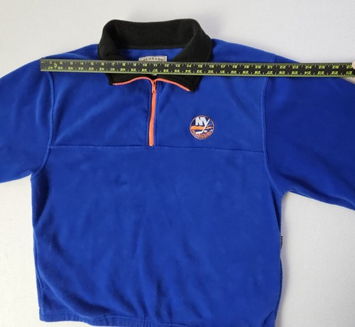 Colorado Timberline Ny Islanders 1/4 Zip Fleece Sweater Shirt Mens Sz L Relaxed - Picture 3 of 11