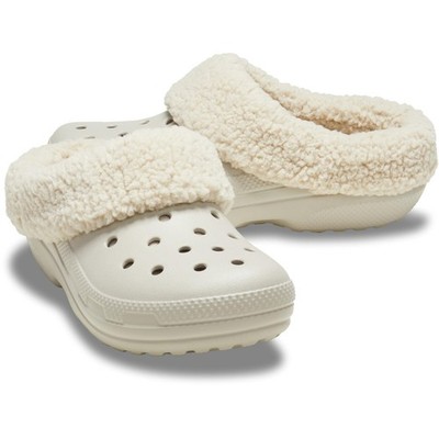 NWT Crocs Unisex-Adult Classic Blitzen IV Clogs, Pumice, 5 Men/7 Women M US
