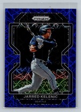 2022 Panini Prizm #124 Jarred Kelenic Blue Velocity Prizm