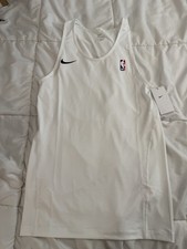 Nike Pro NBA Dri-FIT Player Issued Sleeveless Tank White Size XLarge AA0785
