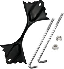 Car Battery Hold Down Bracket with 304 Stainless Steel J Bolt,Compatible with Se