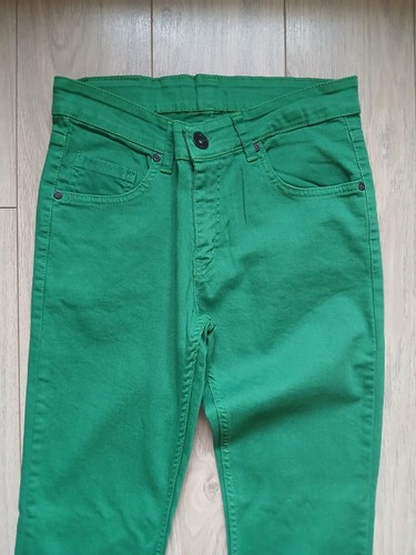 Georgio Peviani grüne Herrenjeans 30 Zoll Taille 30 Zoll Innenbein gebraucht ohne Etikett - Bild 3 von 6