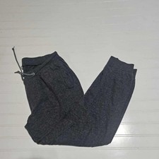 Maxzone Women’s Gray Jogger Sweatpants Size Large Drawstring Lounge Athleisure