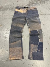 2000s Cavalli Trompe L il Denim Effect Pants S