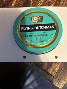 Vintage Flying Dutchman 2 oz Collectible Tobacco Tin W/ Old OZ Empty
