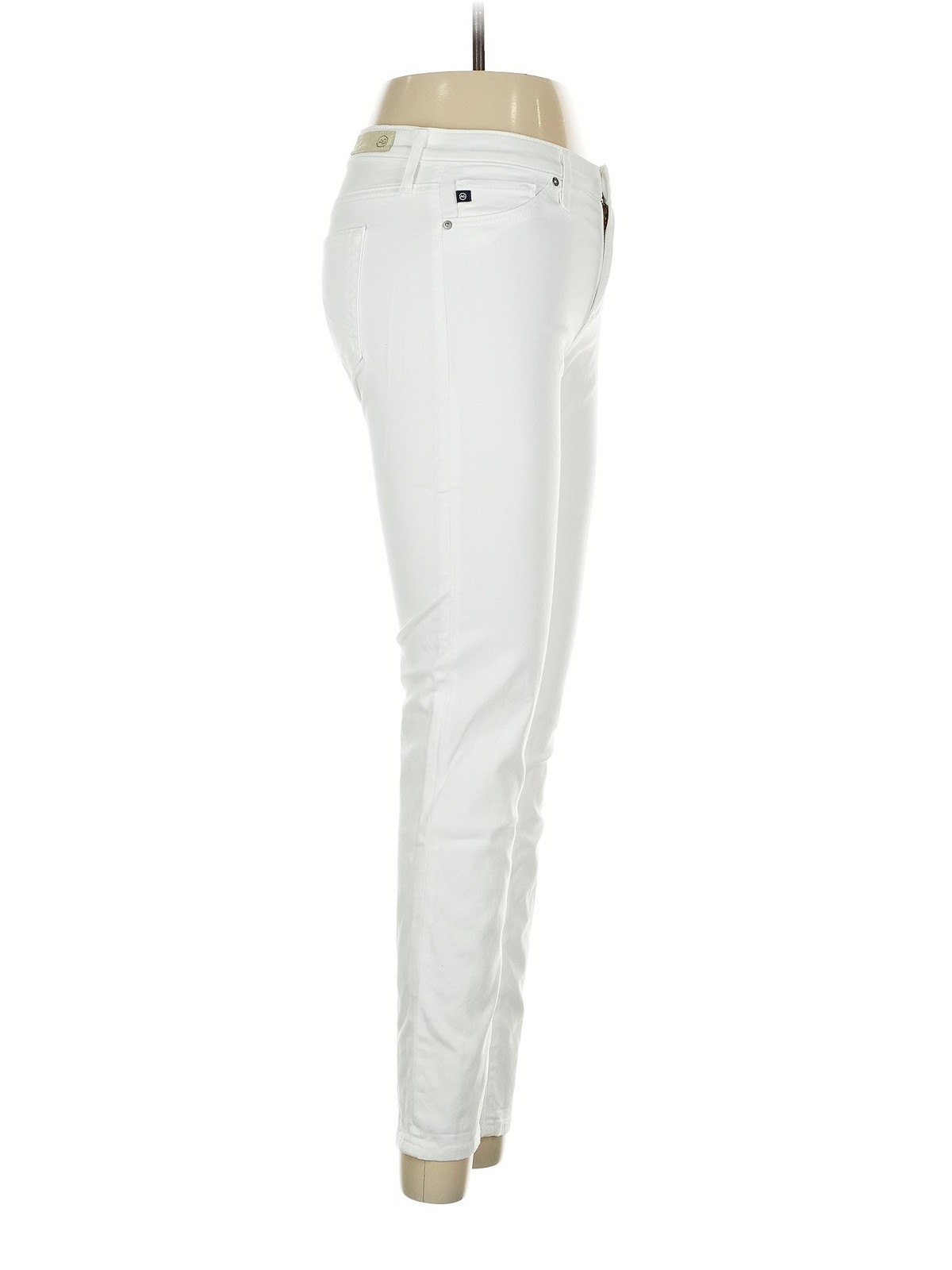 Adriano Goldschmied Women Ivory Jeans 25W thumbnail 3