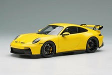 2021 Porsche 911(992) GT3 (Racing Yellow) 1/43 Make Up Eidolon EM758C