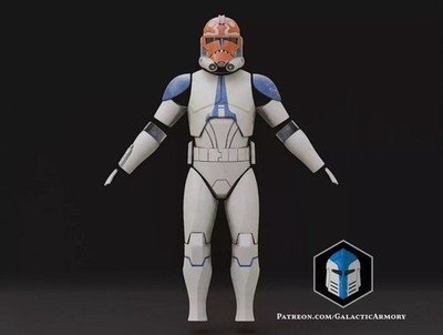 Clone Trooper Rüstung Star Wars Clone Wars Life Size | 3D Cosplay Prop DIY armor