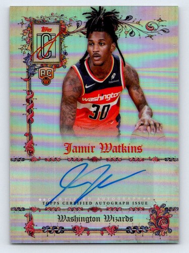 2025 Topps Signature Jamir Watkins Base (RAW)