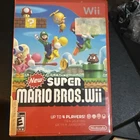 New Super Mario Bros Wii case and disc only