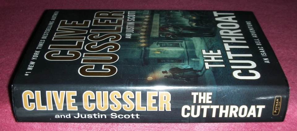 THE CUTTHROAT by Clive Cussler 2017 HC/DJ ~ 1st Edition 1st Printing + Cover - Image 3 of 4